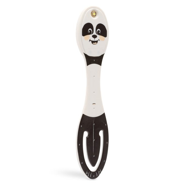 Flexilight Panda Book Light - Portable Reading Lamp & Bookmark for Kids