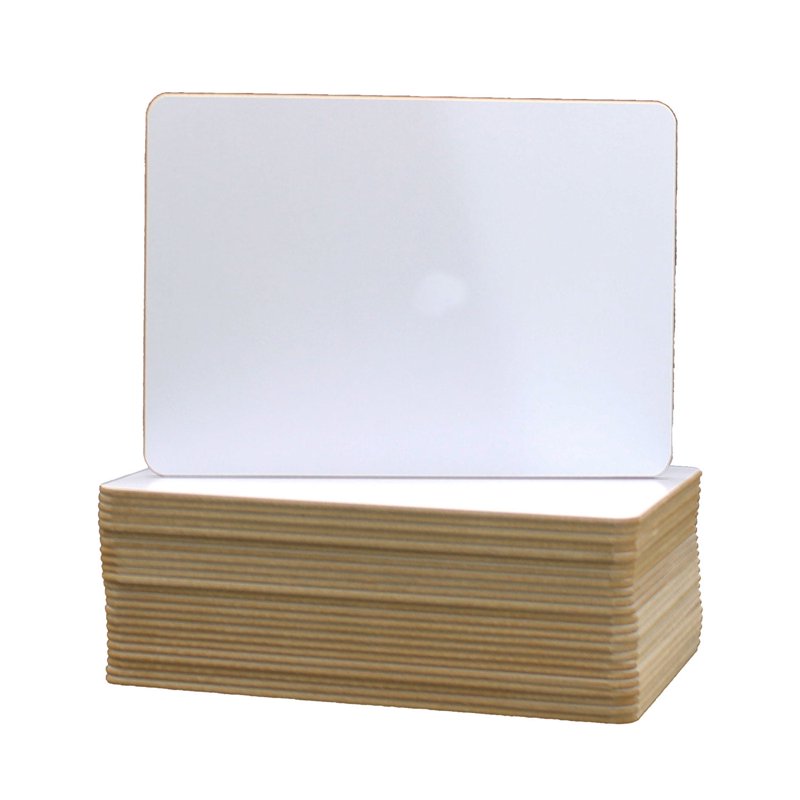 24 Pack 5x7 Inch Double-Sided Dry Erase White Boards for Classroom & Home Use