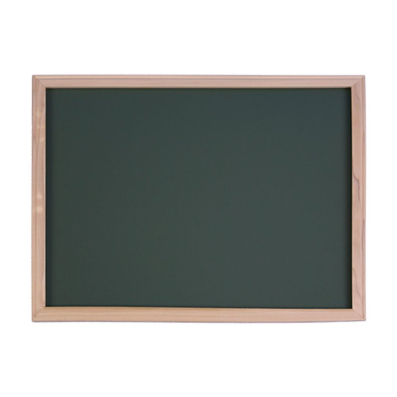 Wood Framed Green Chalkboard 36 x 48 Inches - Classroom Office Home Use