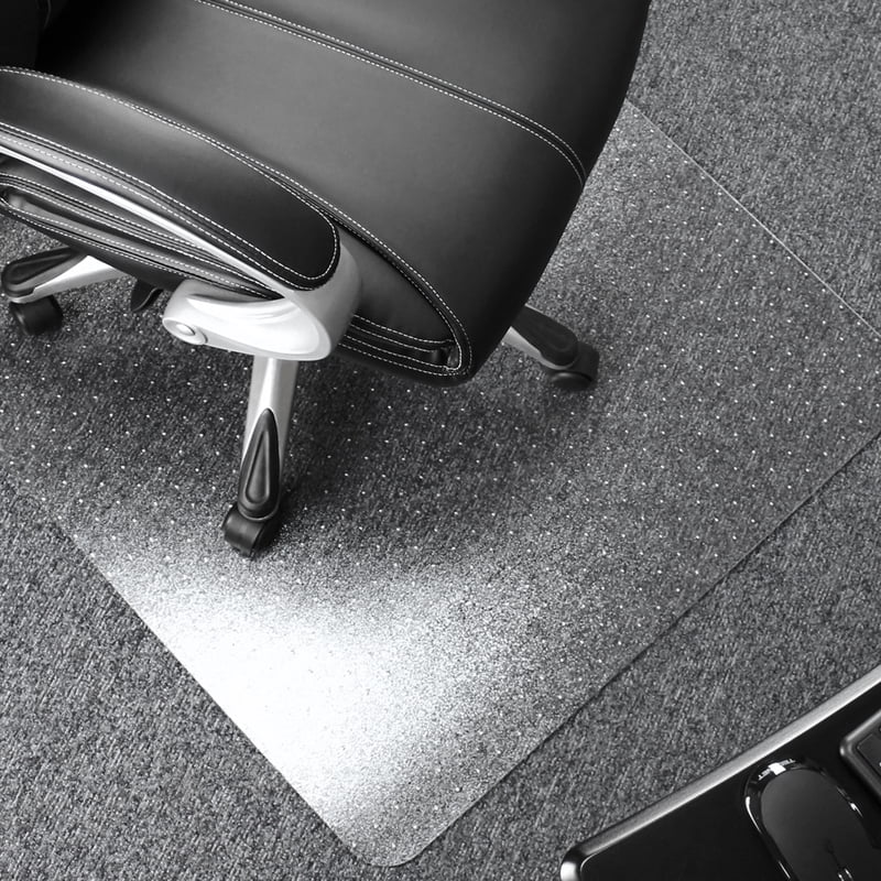Floortex Cleartex Ultimat Chair Mat 47 x 35 for Low/Medium Pile Carpet, Rectangular