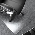 Floortex Polycarbonate Rectangle Chair Mat for Carpets up to 1/2" - 47" x 30" Clear