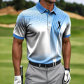 Men's Golf Polo Shirt - Moisture-Wicking, Quick Dry, Athletic Fit