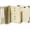 Document Organizer Binder with Guided Labels and Multiple Pockets - Acid-Free Storage for Home & Office