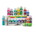 Acrylic Craft Paint Set with 12 Vibrant Colors - Matte Finish for DIY Projects
