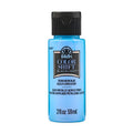 Blacklight Neon Blue Acrylic Craft Paint with Metallic Finish - 2 fl oz