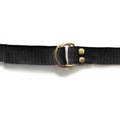 Heavy-Duty Football Belt 1" Wide Black Webbing Sports Accessory