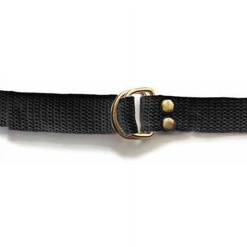 Heavy-Duty Football Belt 1" Wide Black Webbing Sports Accessory