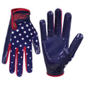 Football Gloves for Youth & Adults with Sticky Grip Palms - Flag & Receiver Gloves
