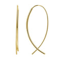 Minimalist Threader Earrings in Gold & Silver - Sterling Silver Jewelry