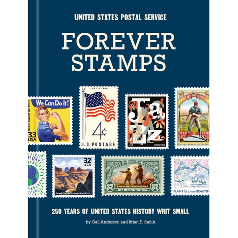 U.S. History Forever Stamps Book | 250 Years of American Culture & Art