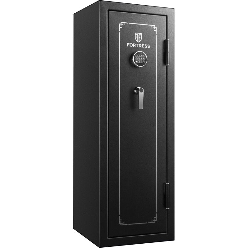 Fortress 14 Gun Fire Safe with Electronic Lock, 1200°F Fire Rating, Black