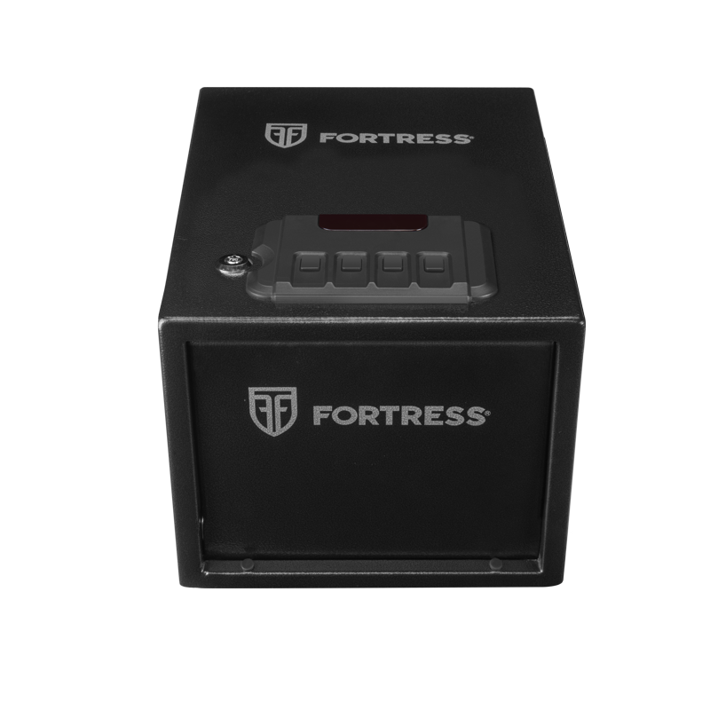 Fortress Quick Access Handgun Safe with Electronic Lock & Backup Key, Black P2EA