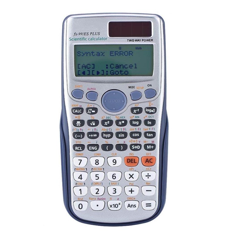 Scientific Graphing Calculator with 417 Functions, Two-Way Power, White