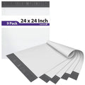 Large Poly Mailers Self-Seal Waterproof Shipping Envelopes 24x24 Inches - Tear-Proof & Strong Adhesive Packing Bags (Pack of 9)