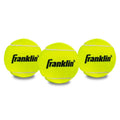 Pressureless Tennis Balls 3 Pack for Practice & Training - Low Bounce for All Court Surfaces