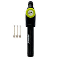 Ball Pump with Pressure Gauge and Needles - Inflates Sports Balls Accurately