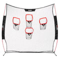 8ft x 8ft Football Accuracy Target Net - Quarterback Passing Training Aid
