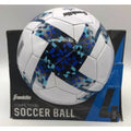 All Weather Size 4 Soccer Ball – Franklin Sports Blue