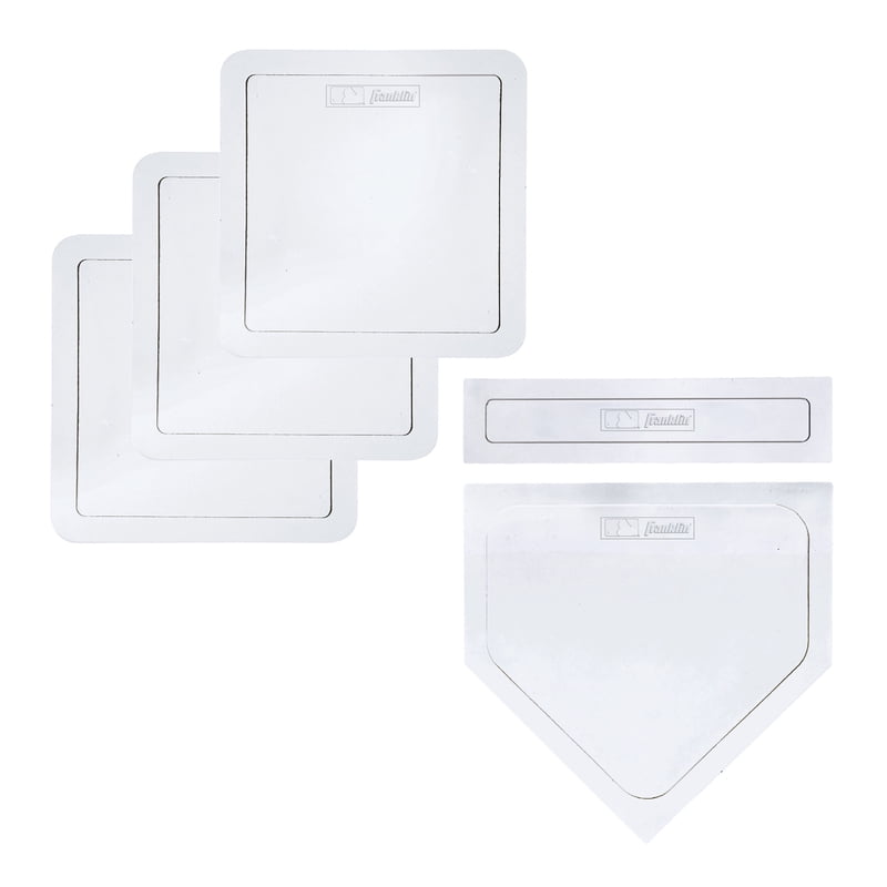 5-Piece Rubber Baseball Base Set for Softball Kickball & T-Ball | Portable & Durable