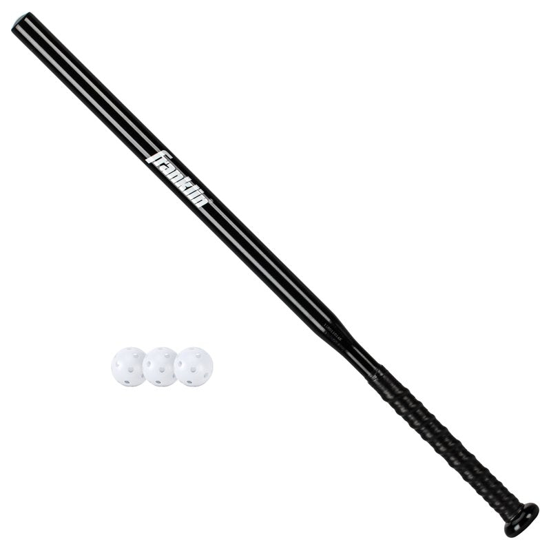 Baseball Training Bat and Ball Set - 30 Inch Lightweight Swing Trainer