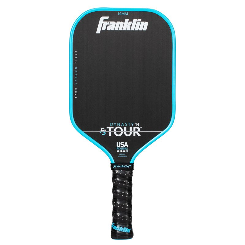 Dynasty 14mm Blue Pickleball Paddle - FS Tour Series by Franklin Sports