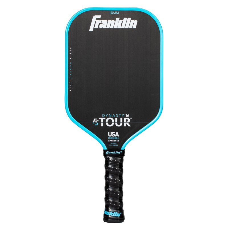 Dynasty 16mm Blue Pickleball Paddle by Franklin Sports - FS Tour Series