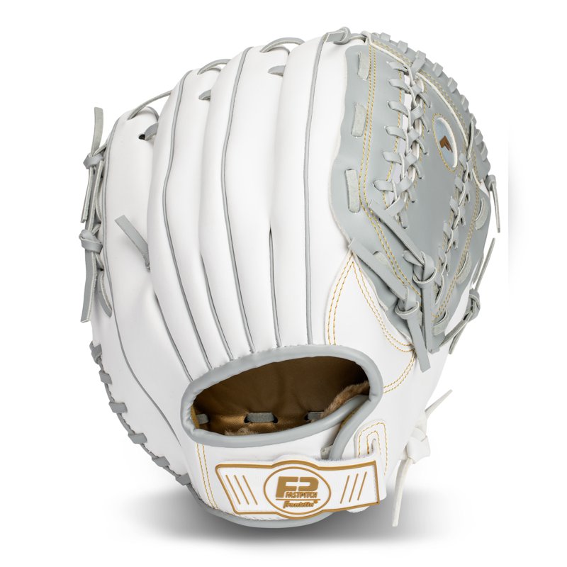 Fastpitch Softball Glove 12 Inch - Durable Synthetic Leather, Right Hand Throw