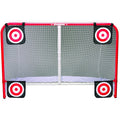 Hockey Shooting Targets Set with Self-Stick Straps and Steel Frame