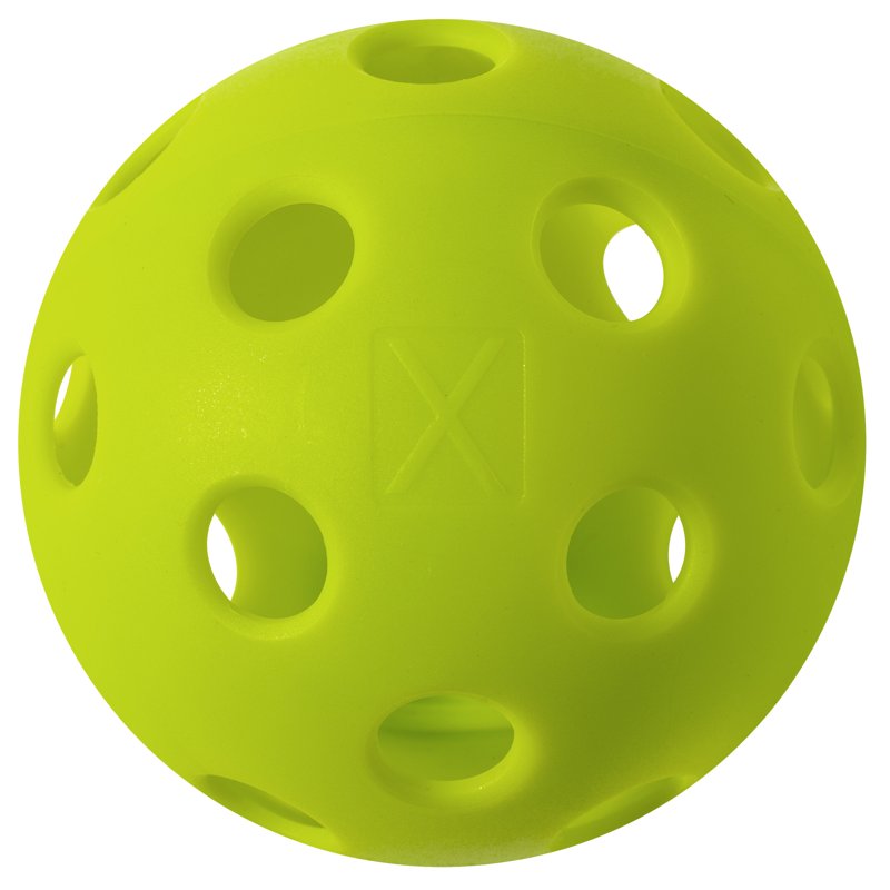 X-26 Indoor Pickleballs - 3 Pack, Optic Yellow - 26-Hole Premium Performance