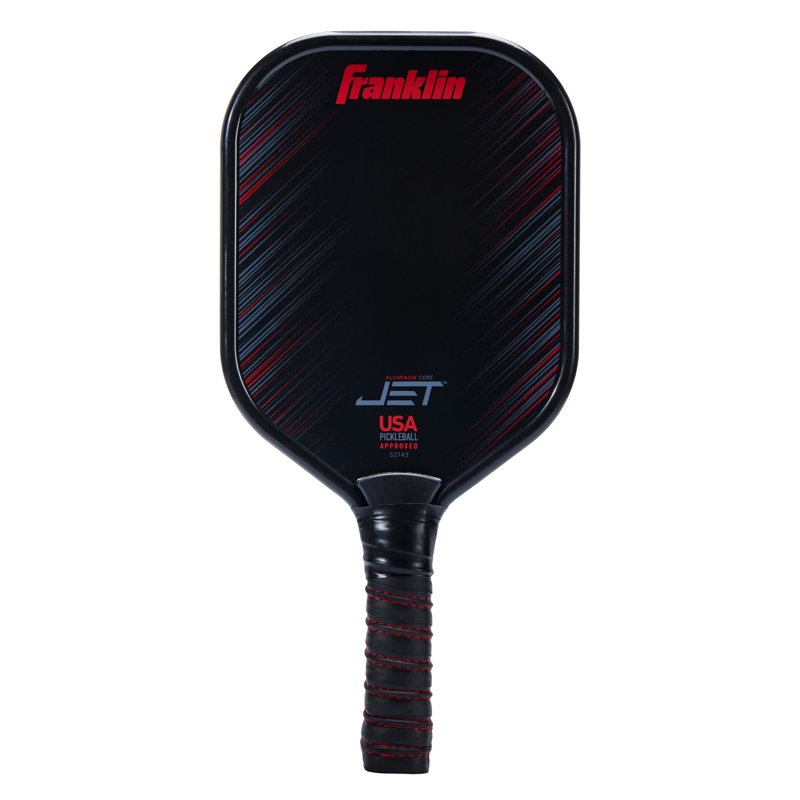 Franklin Jet Pickleball Paddle - Aluminum 8mm Core, Red