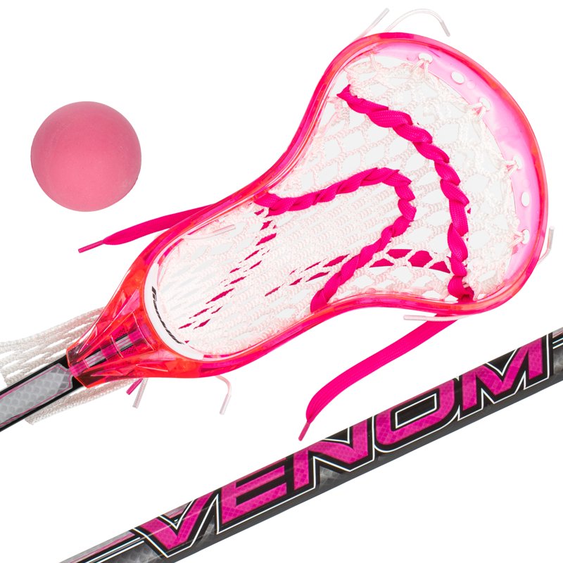 Kids Mini Lacrosse Stick and Ball Set - Beginner Youth Toy Lacrosse 34 Inch
