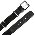 Adult Baseball Belt - Adjustable Black Belt for Softball & Baseball Uniforms