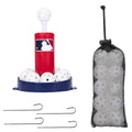 Youth Baseball Batting Tee with Pop-Up Pitcher and Practice Balls