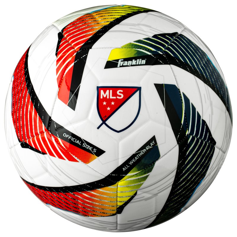 Franklin MLS Tornado Soccer Ball - Official Size 5, Soft Cover - Variation 5