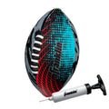 Mini Football for Kids - Soft Foam Cover & Grip Laces - Includes Air Pump