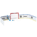 Mini Hockey Rink Set with Goals Sticks and Balls - Indoor PVC Play Area