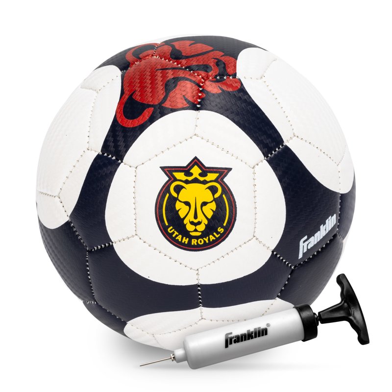Mini Size 1 NWSL Utah Royals Soccer Ball - Franklin Official Training Ball with Pump Included