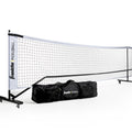 Portable Pickleball Net System - Official Size 22' with Wheels & Carry Bag