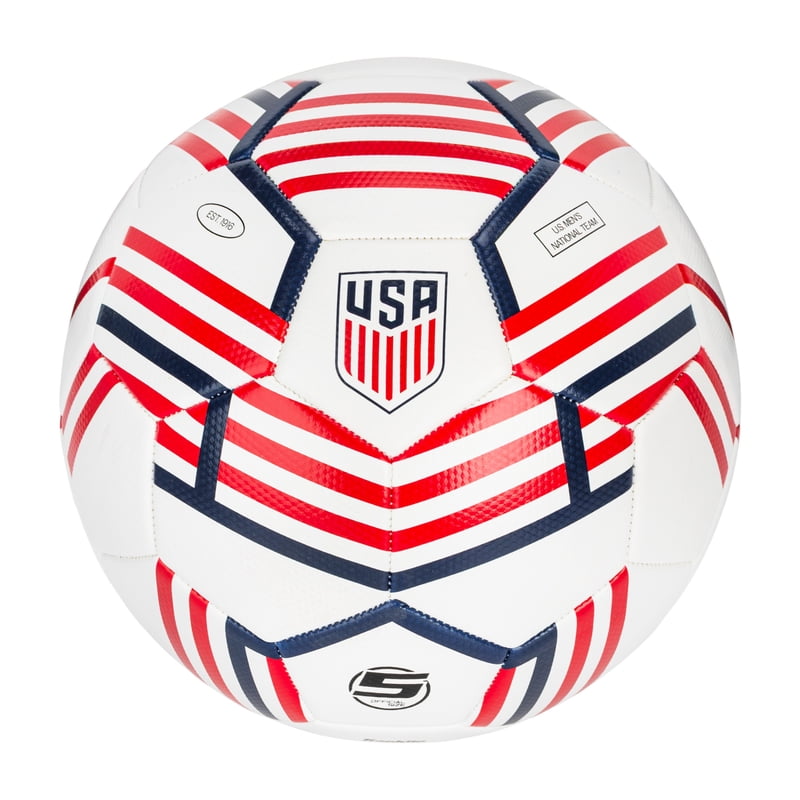 Soccer Ball Size 5 - Official US Soccer Federation White