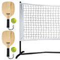 Pickleball Net Set with Paddles and Balls - Half Court Portable Game