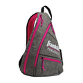 Pickleball Sling Bag - Franklin Sports | Gray/Pink
