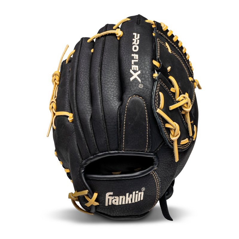 Adult Baseball & Softball Glove 12 Inch, Flexible Outfield Fielding Mitt - Right or Left Hand Throw