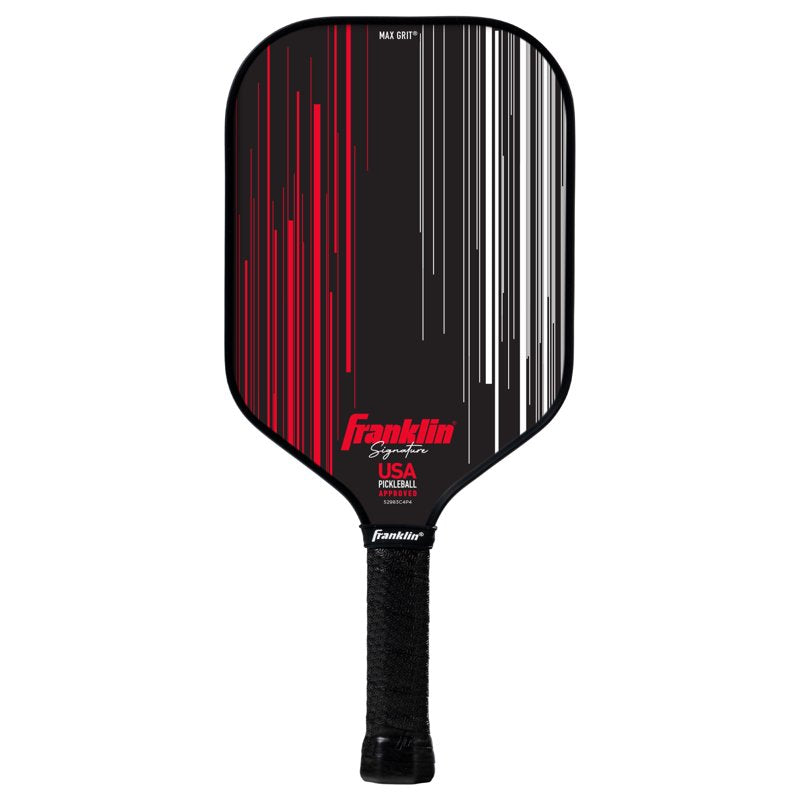 Pro Signature Pickleball Paddle with 13mm Poly Core - Red/Black Variation