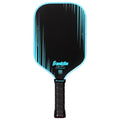 Franklin Signature Carbon Fiber Pickleball Paddle - 13mm Core, Blue Elongated