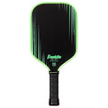 Green Elongated Pro Pickleball Paddle - 13mm Core, Signature Carbon Fiber Series