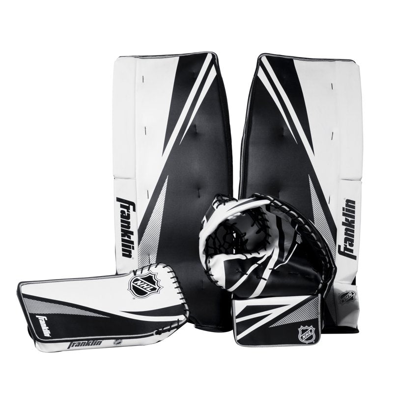 Street Hockey Goalie Equipment Set with Pads, Glove & Blocker