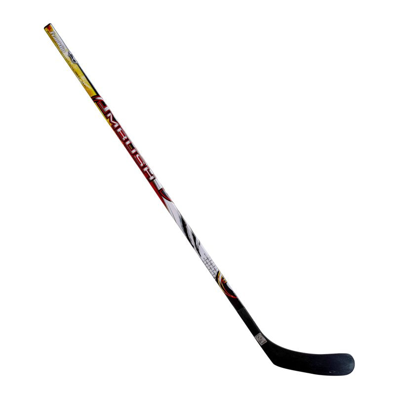 Youth Street Hockey Stick - Wooden & Fiberglass Shaft, ABS Blade, 46 Inch