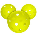 Optic 80mm Training Pickleballs (3 Pack) – Oversized Practice Balls by Franklin Sports