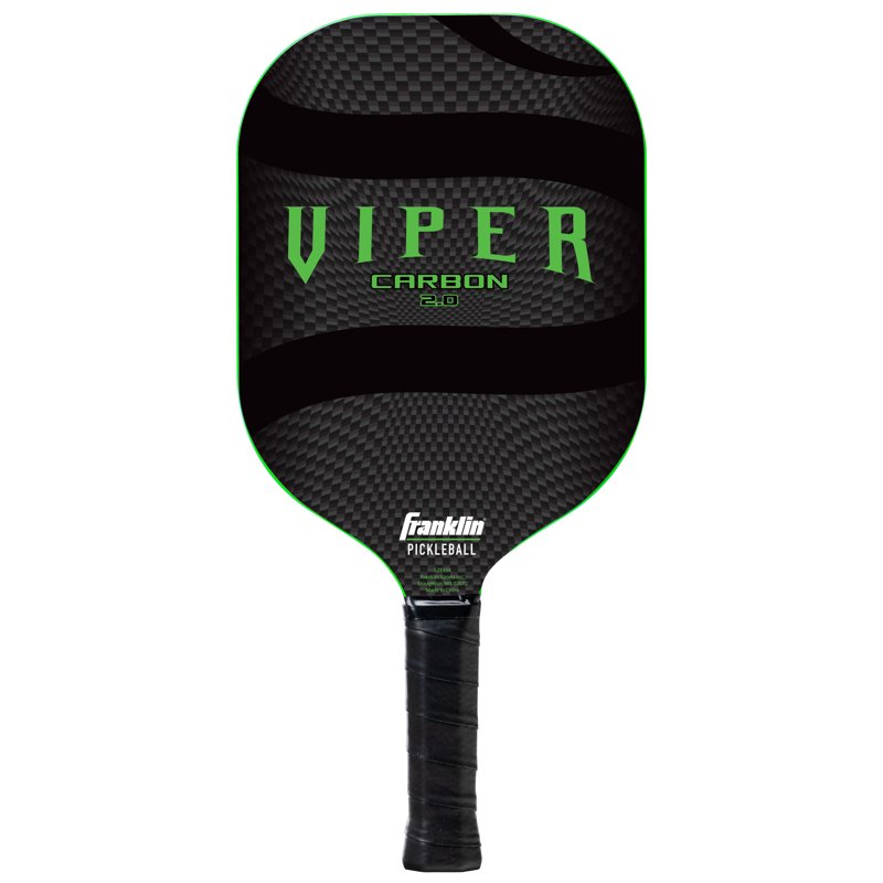 Viper Pickleball Paddle with 13mm Poly Core – Carbon Honeycomb, Edgeless 7.5oz