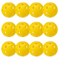 X-26 Indoor Pickleballs - Official Size, 12 Pack, Yellow